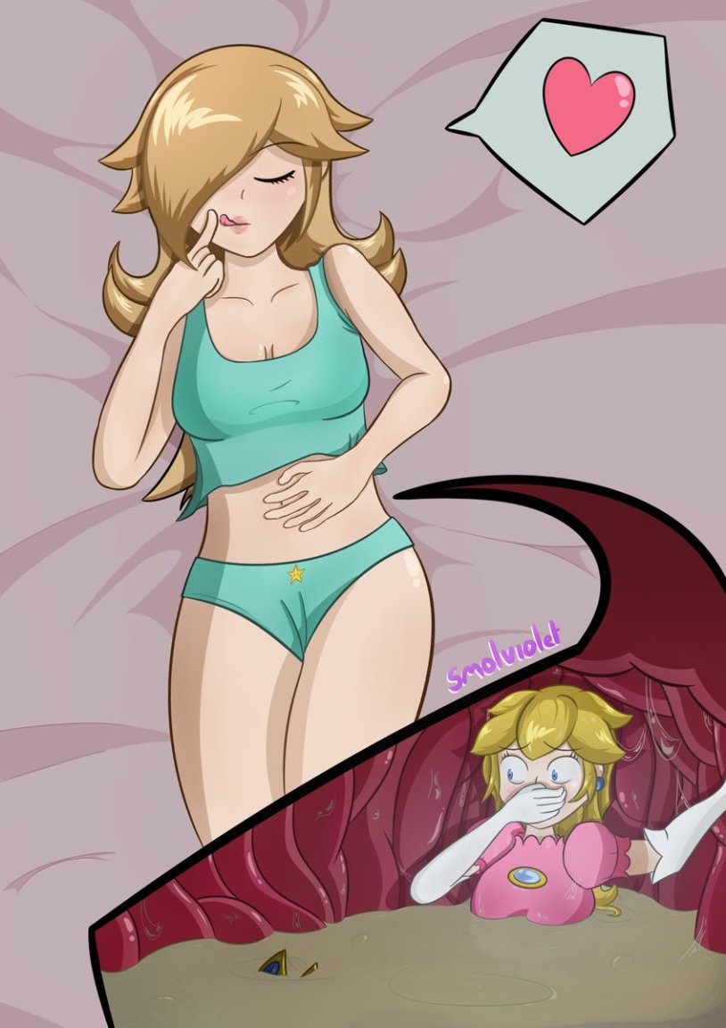 Mario Princess Rosalina in underwear