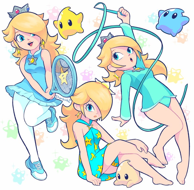 Mario Princess Rosalina Tits