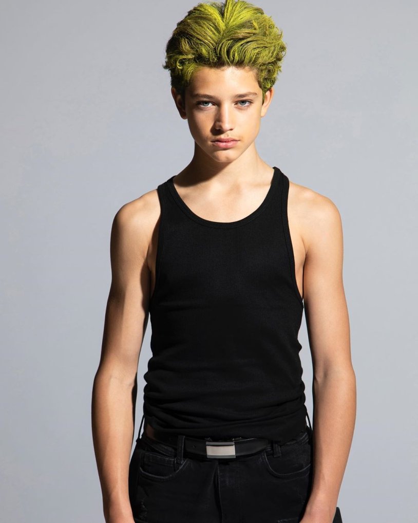 Alex Ruygrok at the age of 14 with Fat Legs and Ass