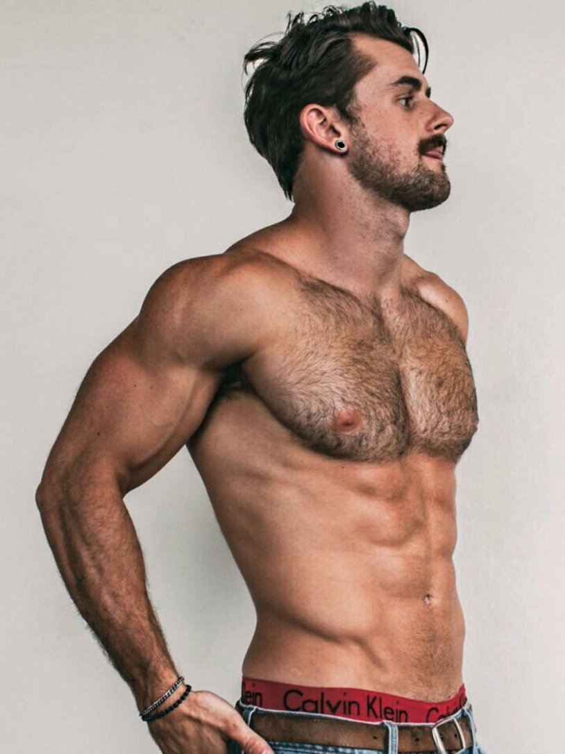 Beautiful hairy men