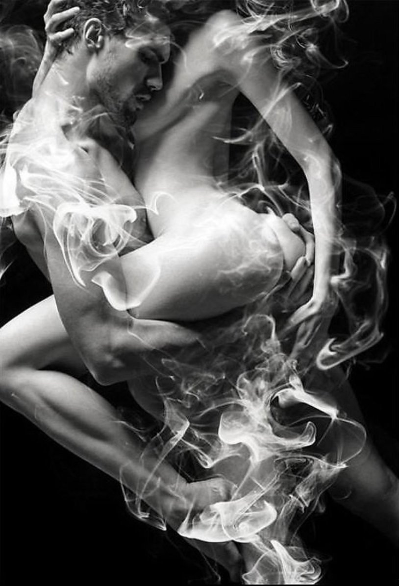 Man and woman country