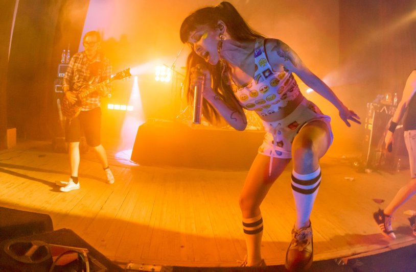 Soloist of the group Slot Daria Stavrovich