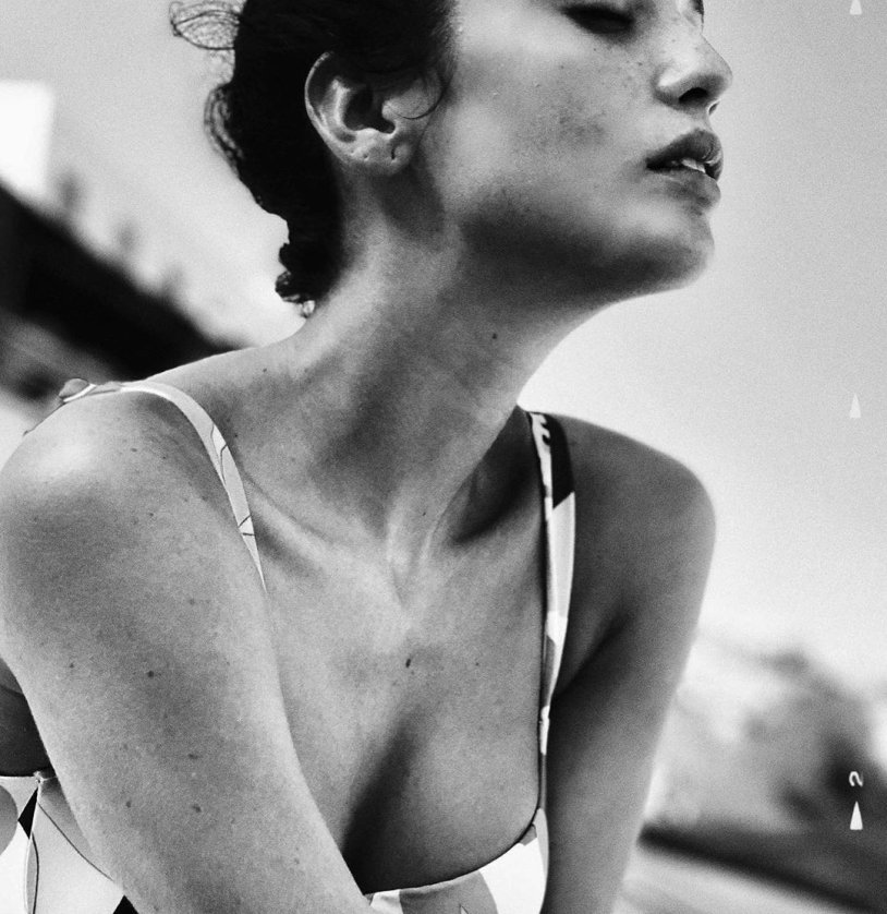 Maria Pedras in a swimsuit