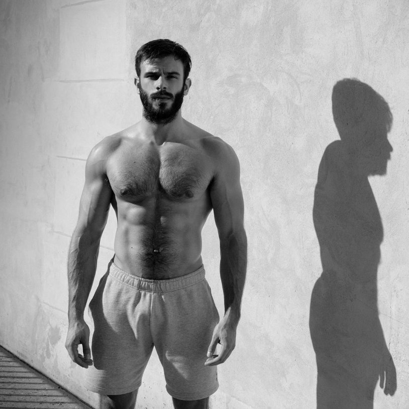 A woman with one line