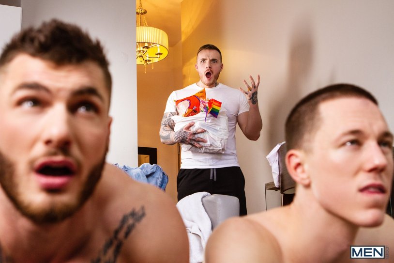 Leo Stuke without panties member naked