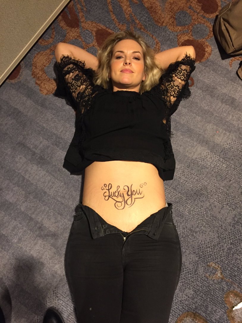 Kim Rhodes and Briana Bakmaster