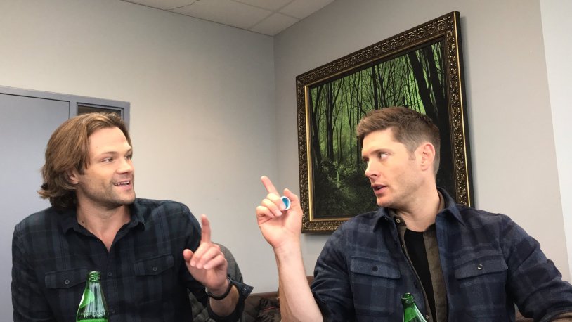 Jensen Ackles and Jared Padaleki