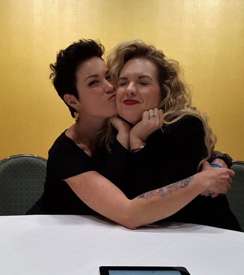 KIM RHODES and BRIANA Buckmaster