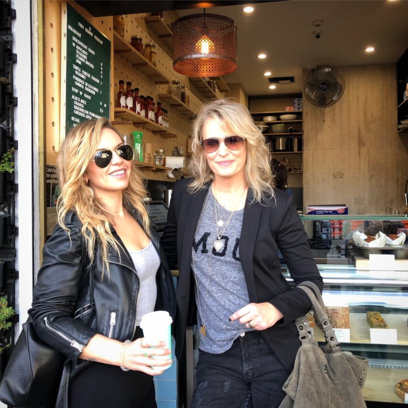 Kim Rhodes and Briana Bakmaster