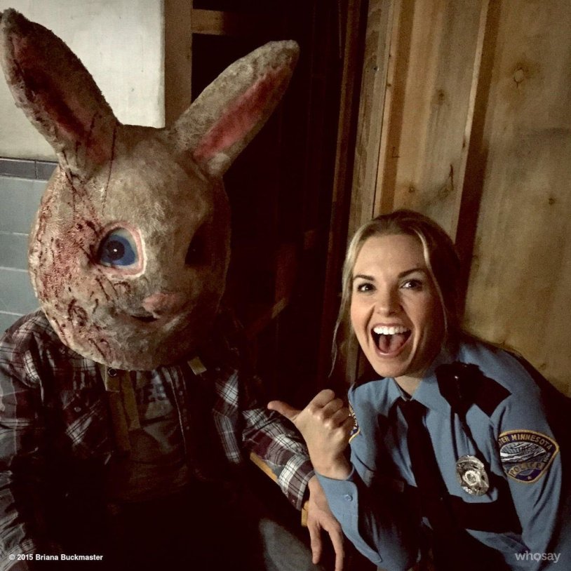 Kim Rhodes and Brian Bakmmer together