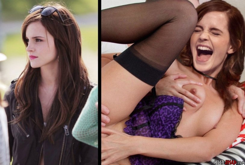 Naked Kristen Stuart and Emma Watson