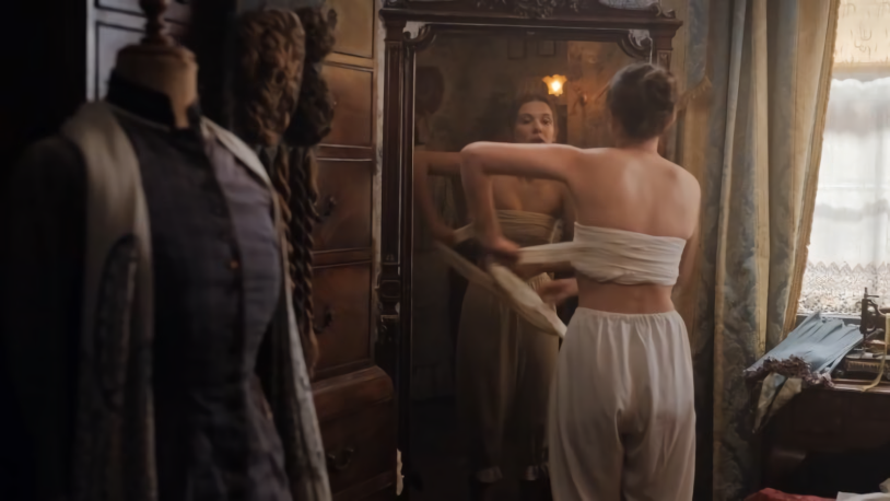 Molly Bobby Brown in a swimsuit