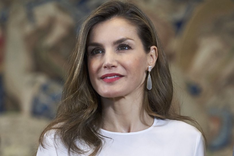 Leticia in a bunch dress