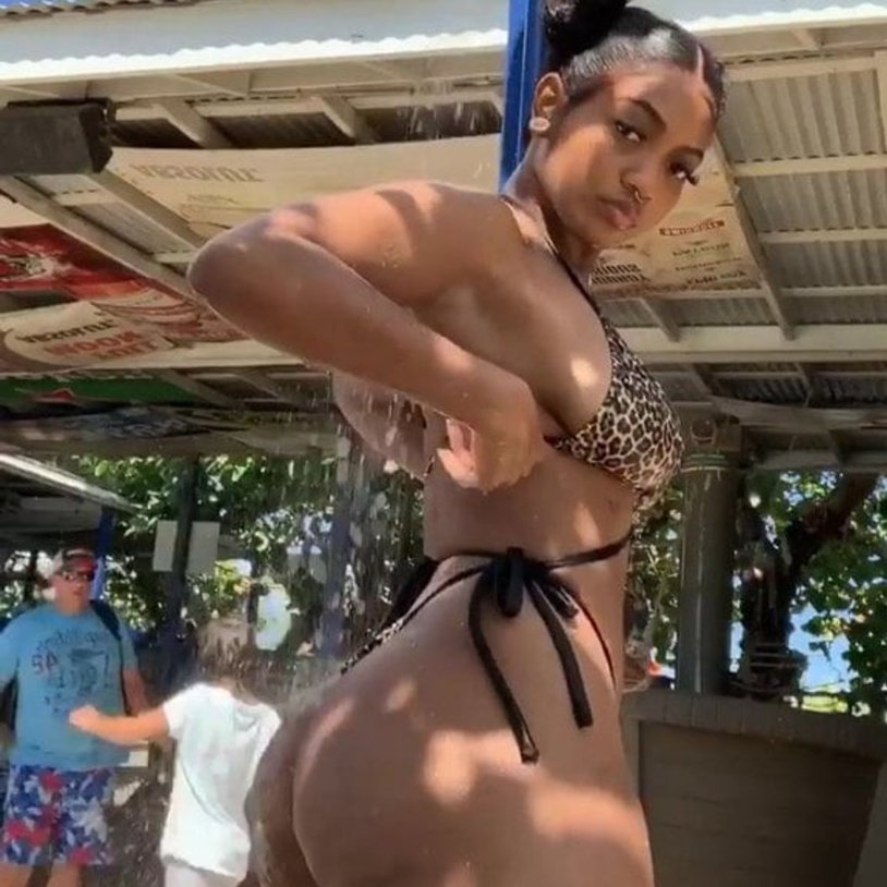 Jada Stevens deep anal black