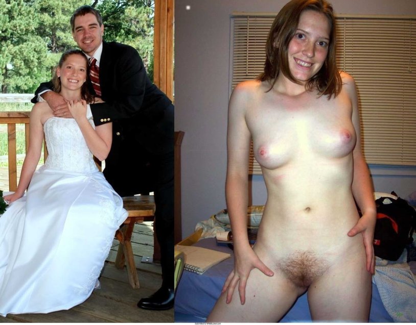 Bride naked Before after