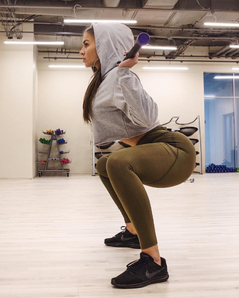 Nude with a plush bear