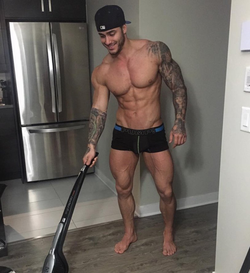 Mike Chabot is naked