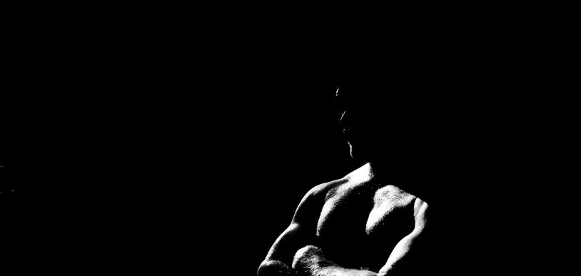 Lana Rouds in the gym