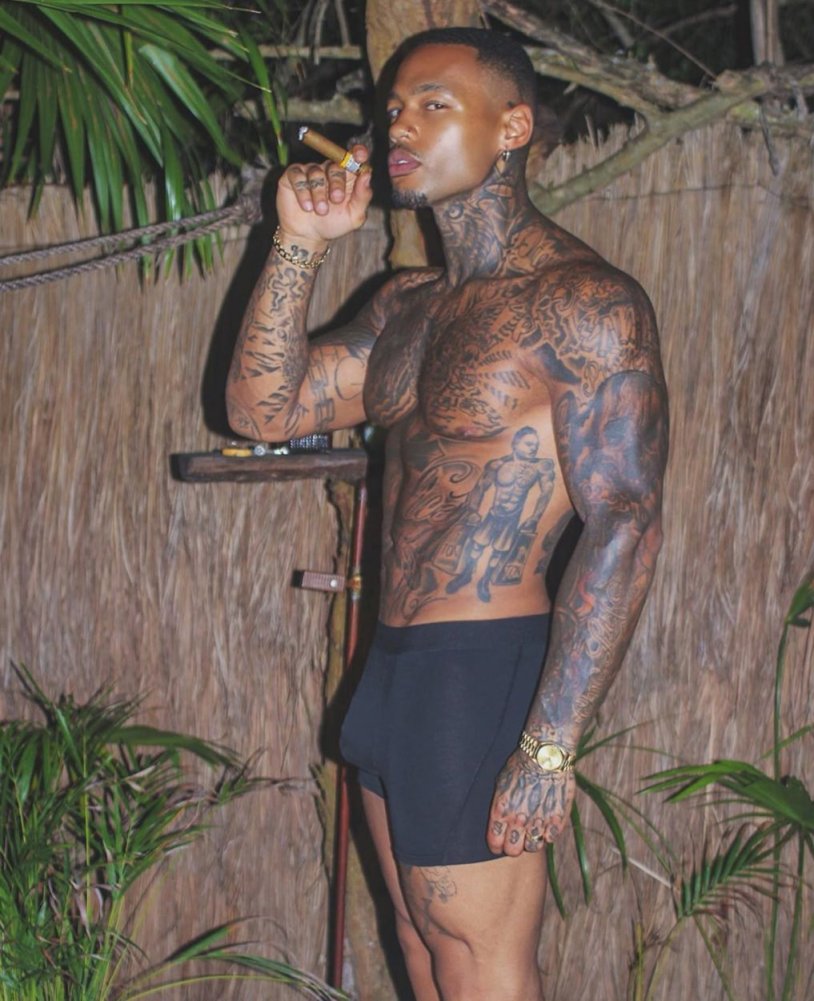 Derek Caravaggio model penis naked