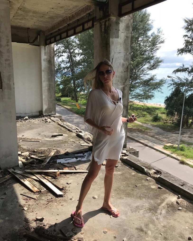 Sasha Spielberg drain