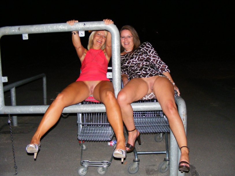 Boys and girls without panties