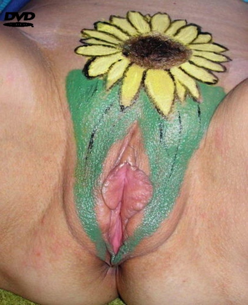 Porn movie with bodyart