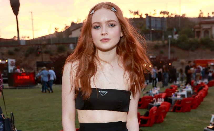 Sadie Sink at the premiere