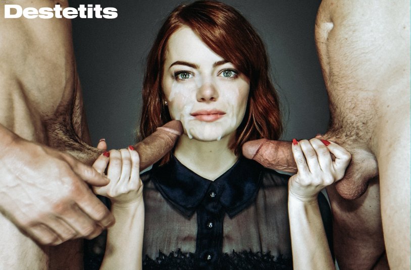 Celebrity Babecock Sperm Emma Stone