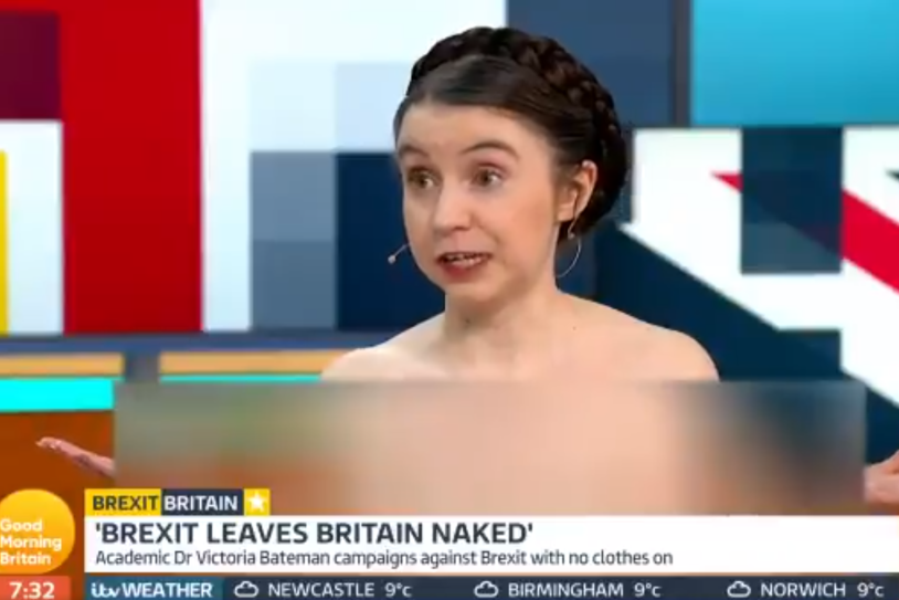 Victoria Bateman undressed
