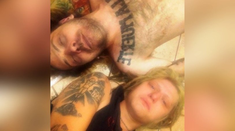 Girls in a swimsuit by the car Private