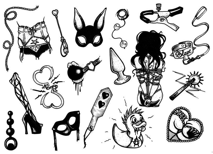 Erotic tattoos
