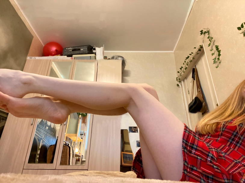 ALINA GINGERTAIL in a swimsuit