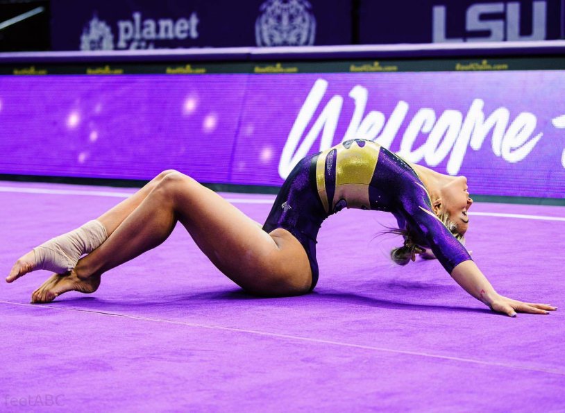 Olivia Dunnah Gymnast