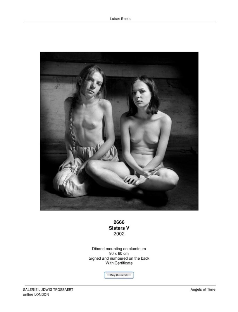 Liudwig Trossaert Roels Angels of Time Nu