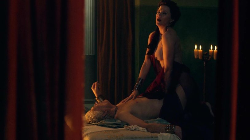 Lucy Lawless Spartak Erotic scenes
