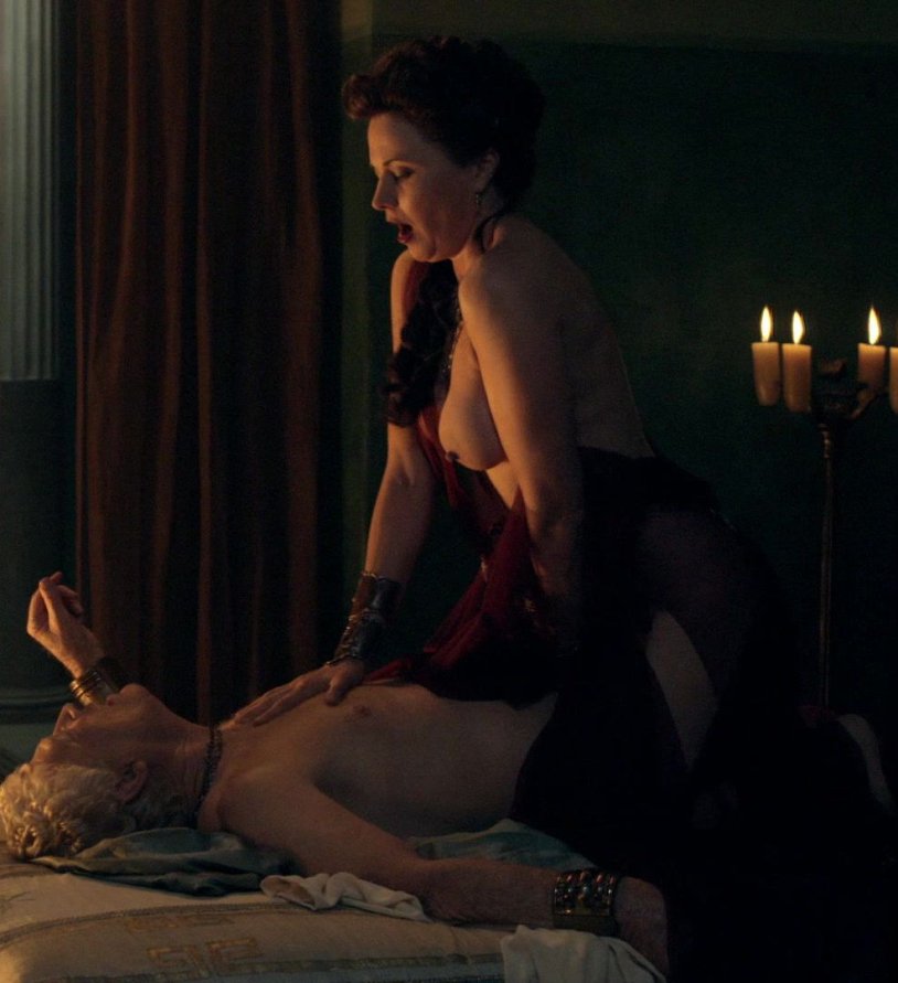 Lucy Lawless Spartak Erotic scenes