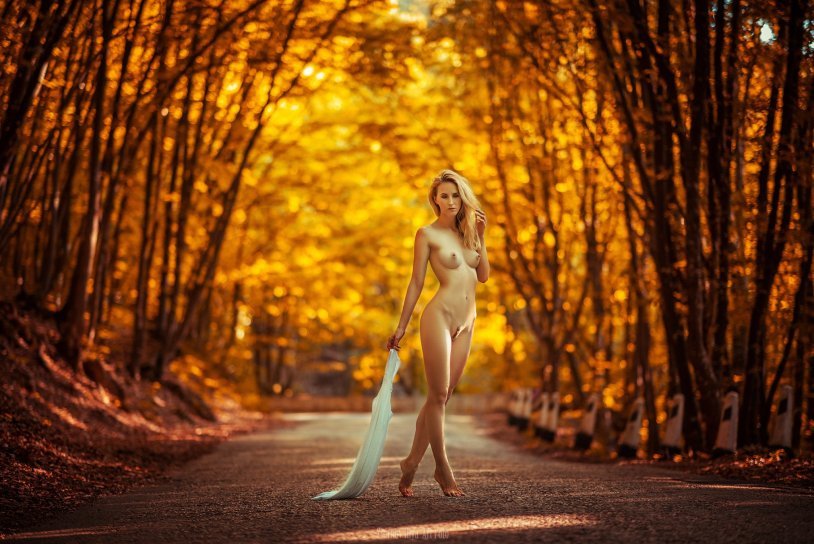 Naked Russian beauty