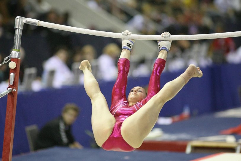 Sports gymnastics of women