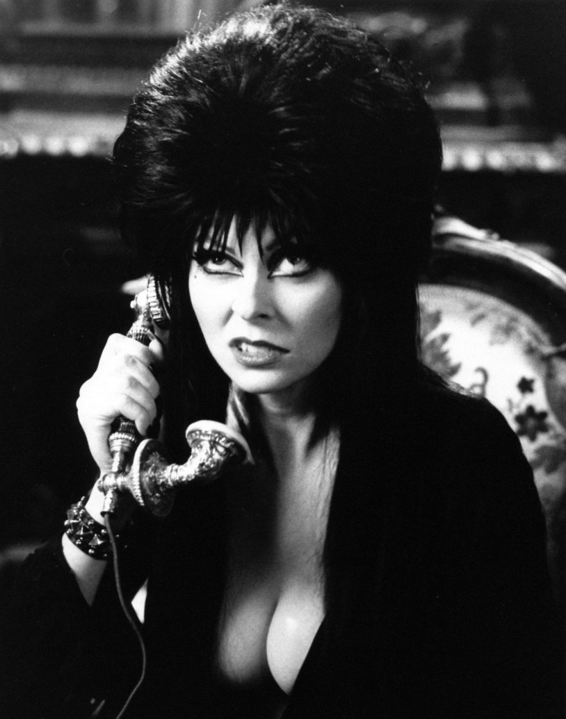 Actress from the film Elvira The Lord of Darkness