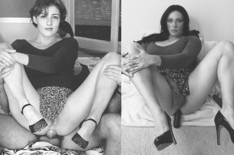 Natalie des lysses with the director