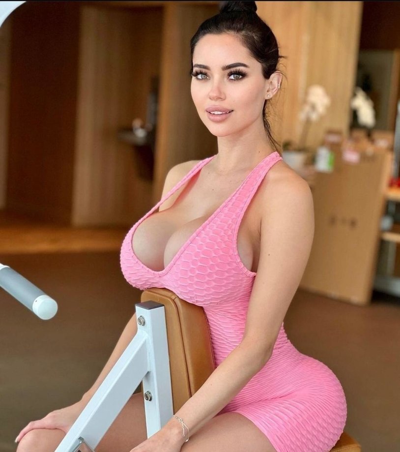 Girl with big breasts