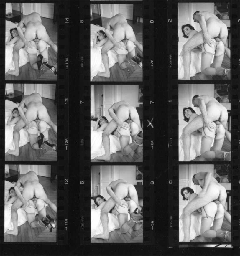 Retro women without panties