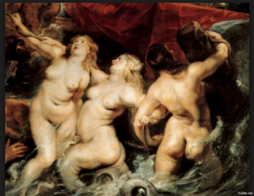 Peter Paul Rubens. "The abduction of the daughters of Levkippa" (1617-1618)