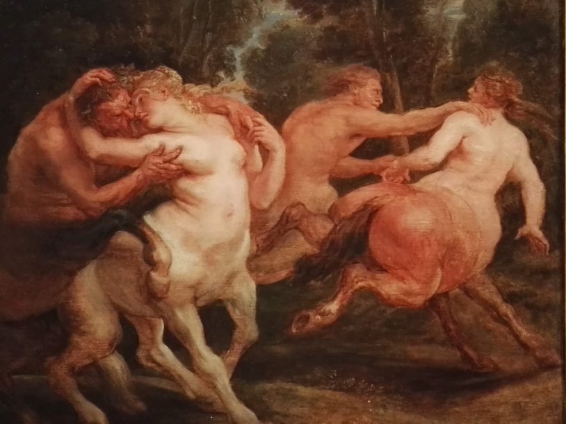 Nymphs and satir bugro