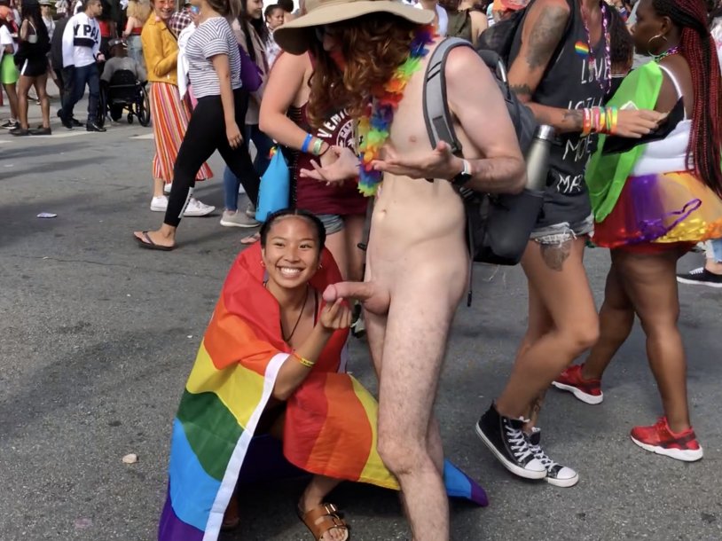 Public erection on the street