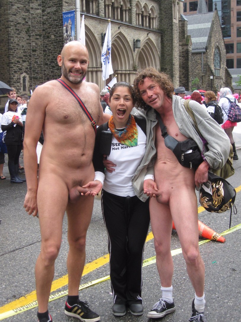 Male members in public