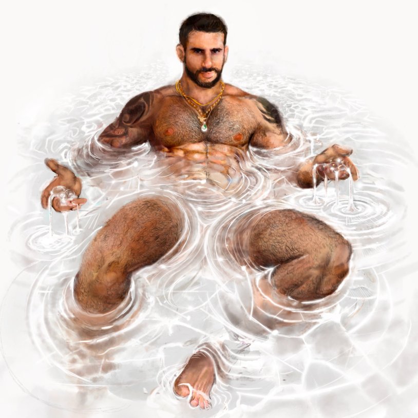 Eliad Cohen is completely naked