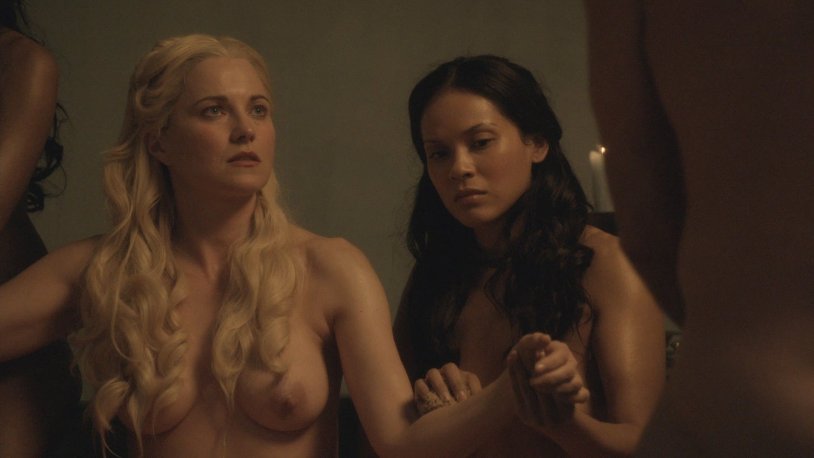 Spartak gods of the Arena Lucy Lawless Naked