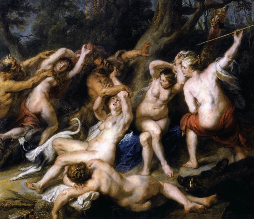 Peter Paul Rubens. Bacchanalia