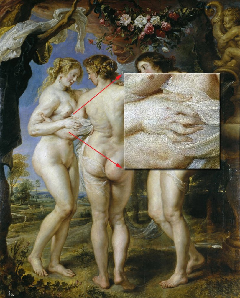 Peter Paul Rubens. Three grace, 1639